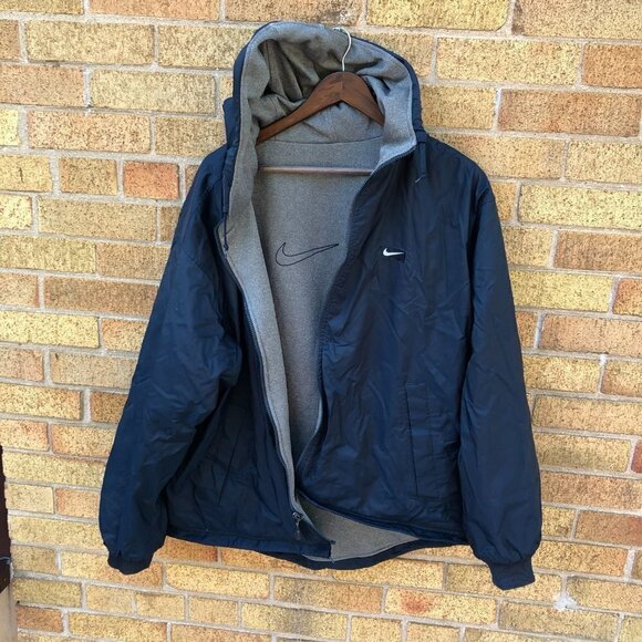 Vintage 1995 Reversible Nike Jacket Medium - Picture 2 of 10